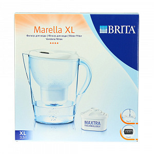 Фильтр-кувшин для воды Марелла XL Brita, белый, 3.5л 000000000001017729