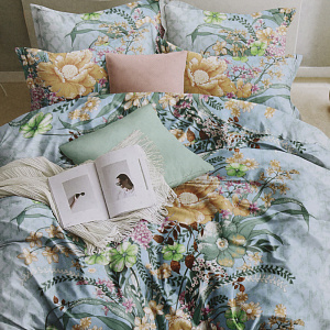 КПБ 2-спальное Любовь и жизнь. Наволочки 2шт 70х70см, простыня 180х215см, пододеяльник 215х175см. Бязь 125гр 100% хлопок. 872/2сп 000000000001204726