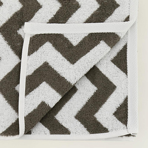 Полотенце 70х130см CLEANELLY Спезатта махровое Плотность 460гр коричневое пестроткань 100% хлопок 000000000001206888