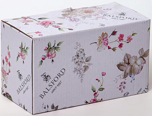 Набор сахарниц 2шт Balsford СТЕФАНИЯ с ложками на металлической подставке подарочная упаковка фарфор 176-42027 000000000001203928