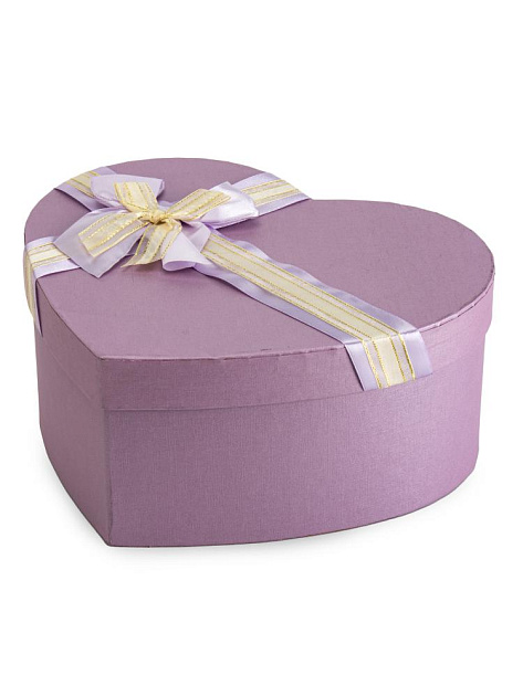 Подарочная коробка 31х28х13см СЕРДЦЕ микс картон 000000000001229195