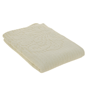 Полотенце махровое  70*140 Корсо крем пр-ва Азербайджан, 100% хлопок, кольцевая пряжа. Жаккардовые, плотность 390г/м2. 107652 000000000001196762