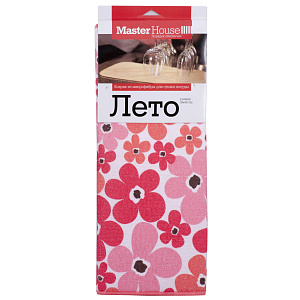 Коврик из микрофибры для сушки посуды Лето 38*48см Master House 60196 000000000001180542