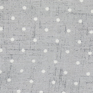 Рукавица кухонная КЛЮКВА Горох на льне серая рогожка хлопок 000000000001207436