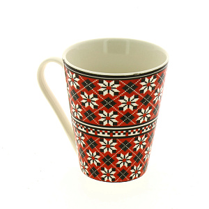 Кружка 330мл Скандинавские узоры M020168/R030572 фарфор 000000000001176005