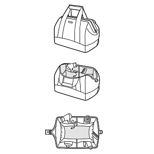 Сумка Allrounder M funky dots 1 Reisenthel 000000000001123239