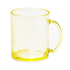 Кружка 280мл GARBO GLASS Рифленая цветная стекло 000000000001218849