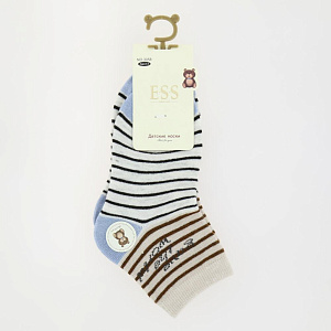 Носки детские для мальчиков р.14-16 (2-4) ESS хлопок 85% эластан 15% 000000000001212129