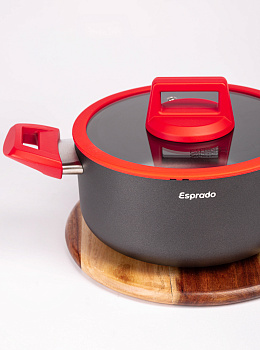 Кастрюля 2,7л ESPRADO Frontera индукция антипригарное покрытие алюминий 000000000001198520