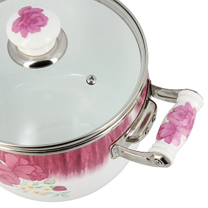 Набор посуды с чайником Wellberg, 5 предметов 000000000001090218