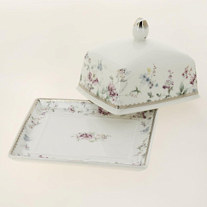 Масленка 15см с крышкой 12,7см BALSFORD Франсуаза подарочная упаковка фарфор 000000000001203942