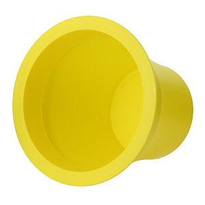 Кашпо Твист, 3л, желтый 000000000001170856