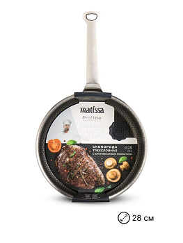 Сковорода 28см MATISSA нержавеющая сталь 000000000001227371