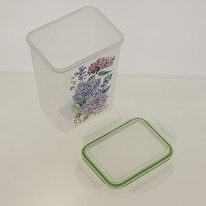 Контейнер для холодильника и СВЧ с декором 1,4л SUPER LOCK 4311239 000000000001184575