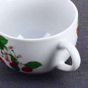 Набор столовый ESTETICA Вишня, фарфор, 20 предметов, M34007 000000000001094382