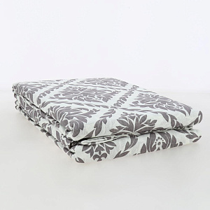 Комплект постельного белья 2-спальный ТРАДИЦИЯ Ритм рис116 Вид 9/6 коричневый белоземельная бязь хлопок 100% 000000000001207181