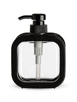 Диспенсер для мыла 300мл черный полипропилен 000000000001226467