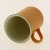 Чашка 0,4л комбинированная /оранжево-белая/АРТ-Ч04.ОБ 000000000001172205
