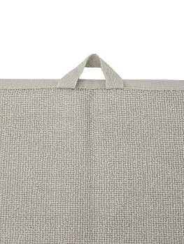 Полотенце махровое 30х60см LUCKY Итальянский бордюр светло-серый хлопок 100% 000000000001225078