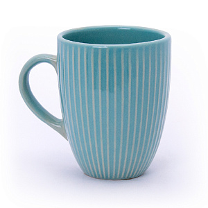 Кружка 350мл матовая рефленая фарфор 290024 000000000001200483