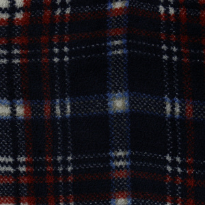 Плед 2-спальный 178х127см ПОСУДА ЦЕНТР клетка чернильная корал флис 000000000001177749