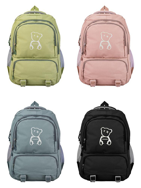 Рюкзак 45х30х19см BEAR ST в ассортименте полиэстер 000000000001227810