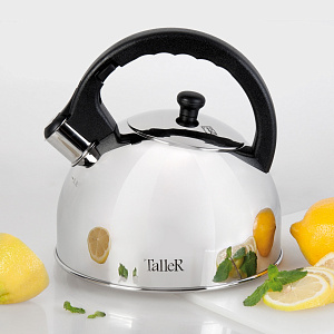 Чайник 2,5л TALLER Робсон зеркальная полировка нержавеющая сталь 000000000001009372