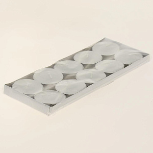 Свеча парафин/метал. цвет. микс d38мм, 10 шт, R000101 000000000001182131