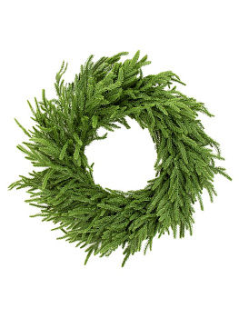 Венок новогодний 65см норфолкская сосна 000000000001228788