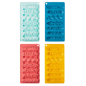 Форма для льда силиконовая APOLLO genio ZimaLeto 26,5*13,5см ZML-01 000000000001192491