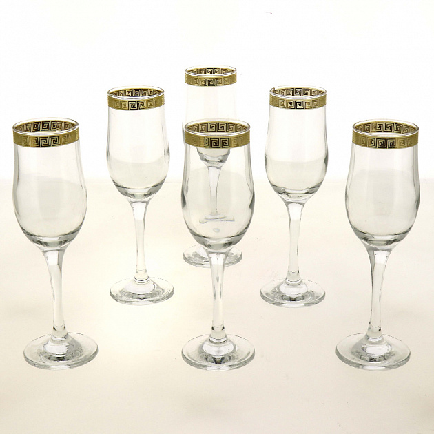 Набор фужеров для шампанского Тюльпан Pasabahce, 200мл, 6 шт. 000000000001133270
