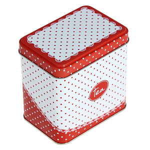 Жестяная банка для хранения сыпучих продуктов Горошек, 0.6л 000000000001157124