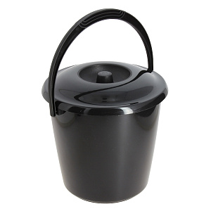 Ведро "Соло" хозяйственное 10л с крышкой С462К 000000000001013357