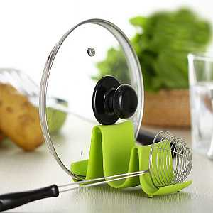 Подставка под крышку ПОСУДА ЦЕНТР Волна МИКС пластик 000000000001184250