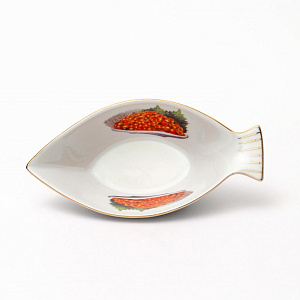 Икорница 4,8х9х17,5см GUTERWAHL Party Time Красная икра фарфор 000000000001197789