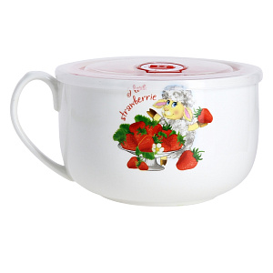 Бульонница Wellberg, фарфор 000000000001158085