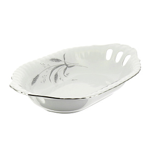 Корзинка овальная резная Колосок IW G335 Bask/br 000000000001136364