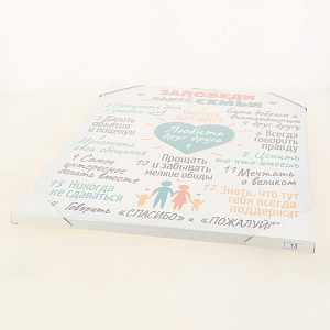 Картина на холсте 40х50см ПОСТЕР-ЛАЙН Заповеди семьи Экологически чистые материалы и высококачественная печать делают изображение ярким и красочным 000000000001206834