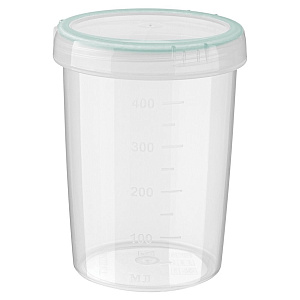 Банка 500мл PHIBO Винтаж светло-голубой пластик 000000000001059755