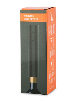 Набор для вина 5шт (электроштопор/пробка/насадка розлива/резак/кабель) черный 000000000001228230