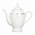 Чайник 1,1л Stephanie с перламутром серебро фарфор 000000000001219803