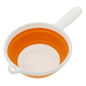 Дуршлаг 20см FACKELMANN складной силиконовый 000000000001121541