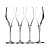 Набор фужеров для шампанского Paris by night Cristal D'arques, 220мл, 4 шт. 000000000001120129