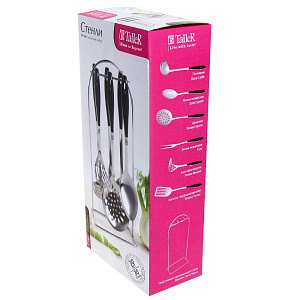 Набор кухонный 7 предметов TALLER Стенли нержавеющая сталь TR-51404 000000000001012393