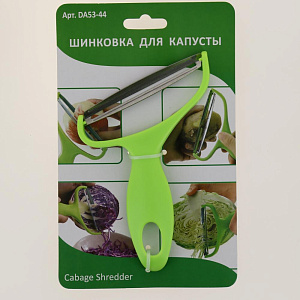 Шинковка для капусты 17,5см МУЛЬТИДОМ лезвие коррозионностойкая нержавеющая сталь корпус пластмасса/полипропилен 000000000001189983