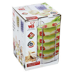 Набор салатников Wellberg, 5 предметов 000000000001159746