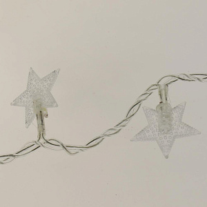 Гирлянда электрическая Led 40л 4,12м мультицвет с декором PC04010 000000000001161709