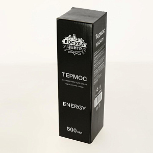Термос с двойным дном ENERGY 500мл пластик/нержавеющая сталь PC05354 Термос с двойным дном ENERGY 500мл пластик/нержавеющая сталь PC05354 000000000001200013