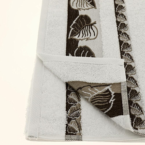 Пол-це 70х140Лепестки Белый,хл100%,пл400 000000000001188133