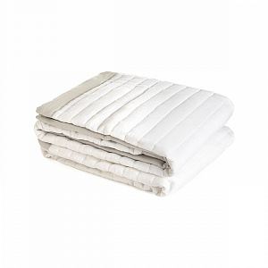 Наволочки декоративные 50x70см 2шт DE'NASTIA Structure строчка белый полиэстер 000000000001224728